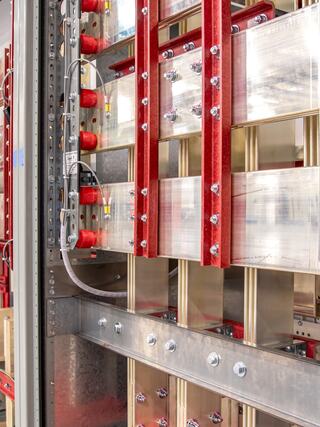 Close up of IEM equipment