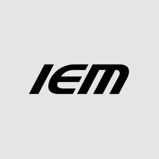IEM Logo in black color