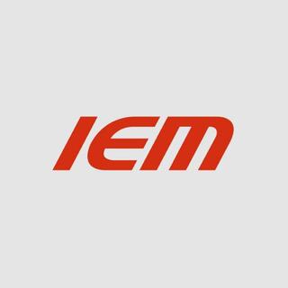 IEM Logo in red color